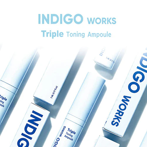 Jejuindi INDIGO WORKS Triple Toning Ampoule (P3389)