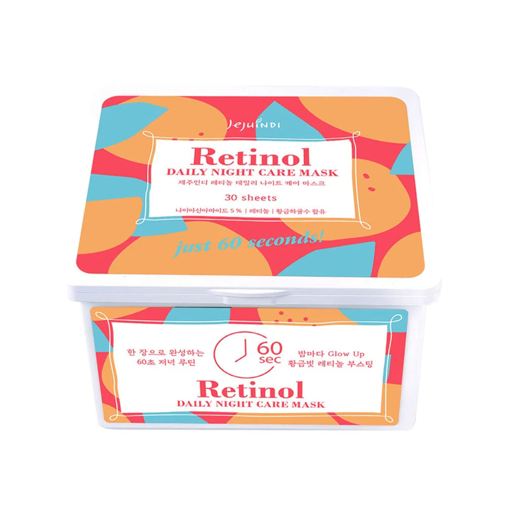 Jejuindi Retinol Daily Night Care Mask (30 sheets/box) (P4033)