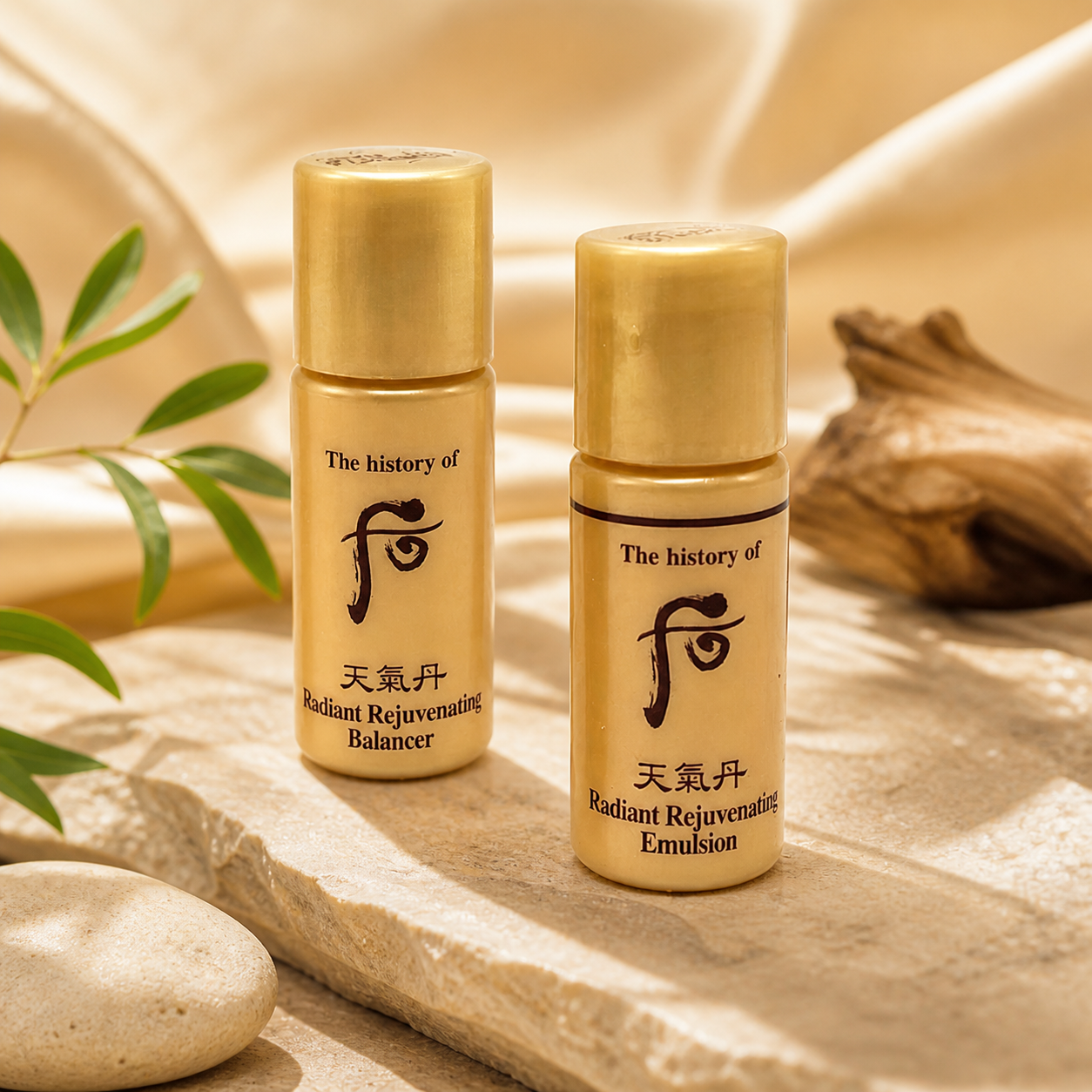 Whoo后華炫重生水乳中樣套組各5ml  30入（V1010）