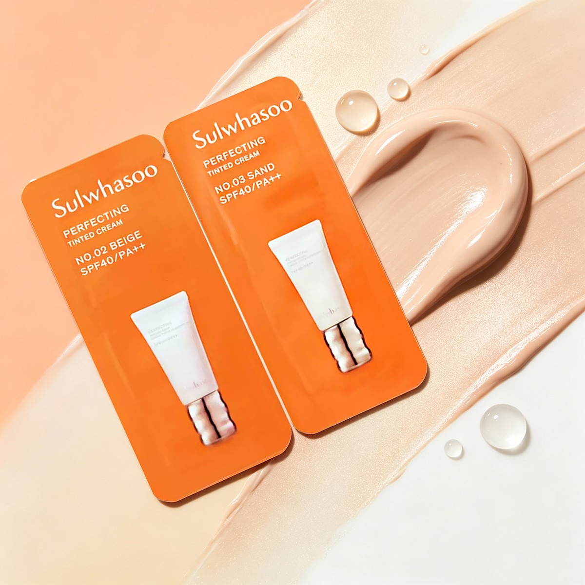 Sulwhasoo雪花秀完美緞光輕透粉霜12入 1ml #02#03（V0081）