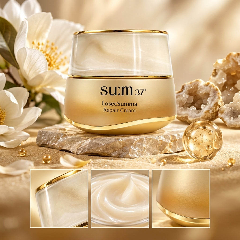 su:m37°甦秘 鎏金溯茫修護面霜(升級版) 20ml（V2028）