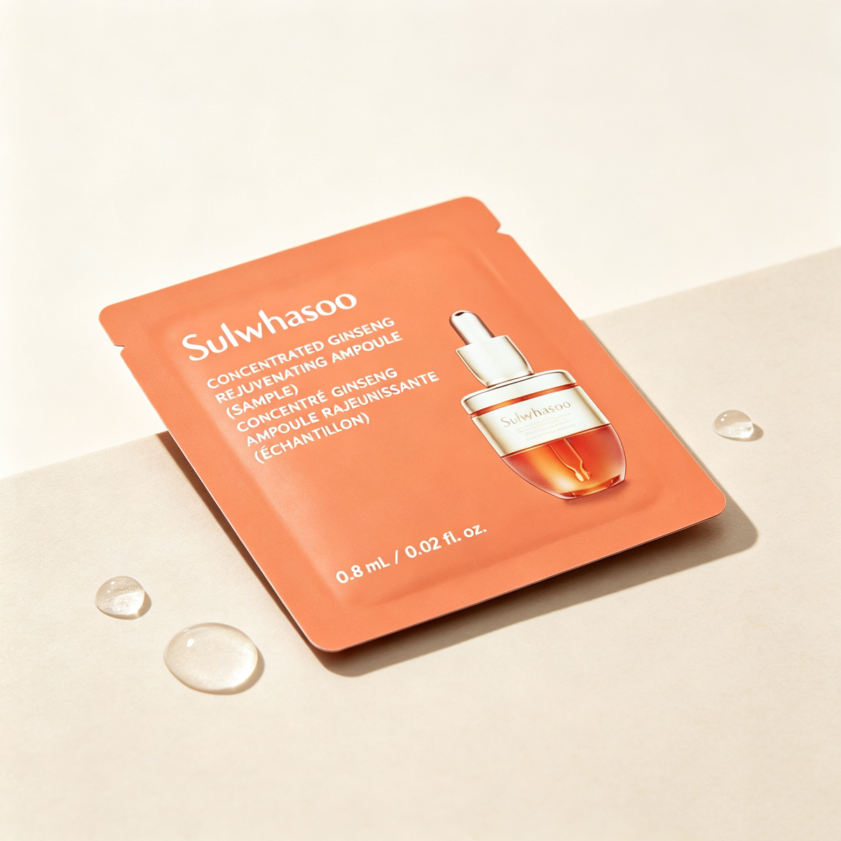 Sulwhasoo雪花秀 滋陰蔘縮時修護安瓶小樣0.8ml(24入) （V0025）