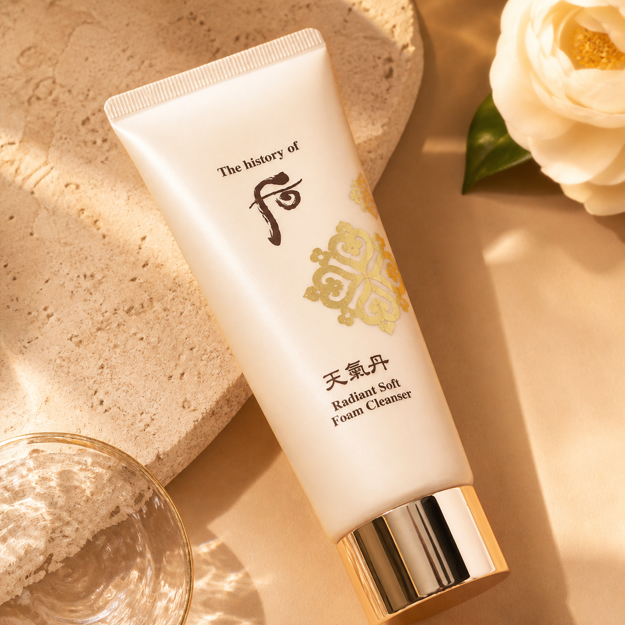 Whoo后天氣丹華炫黃金山蔘潔顏精華35ml（V1002）