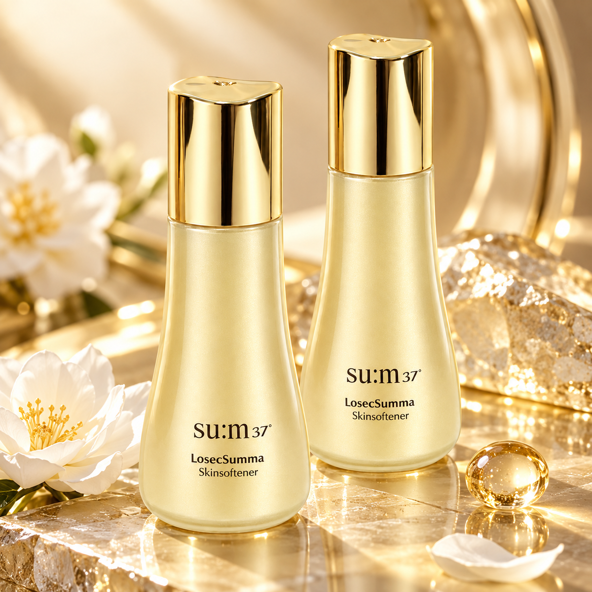 su:m37°甦秘 鎏金溯茫化妝水 20ml（V2005）