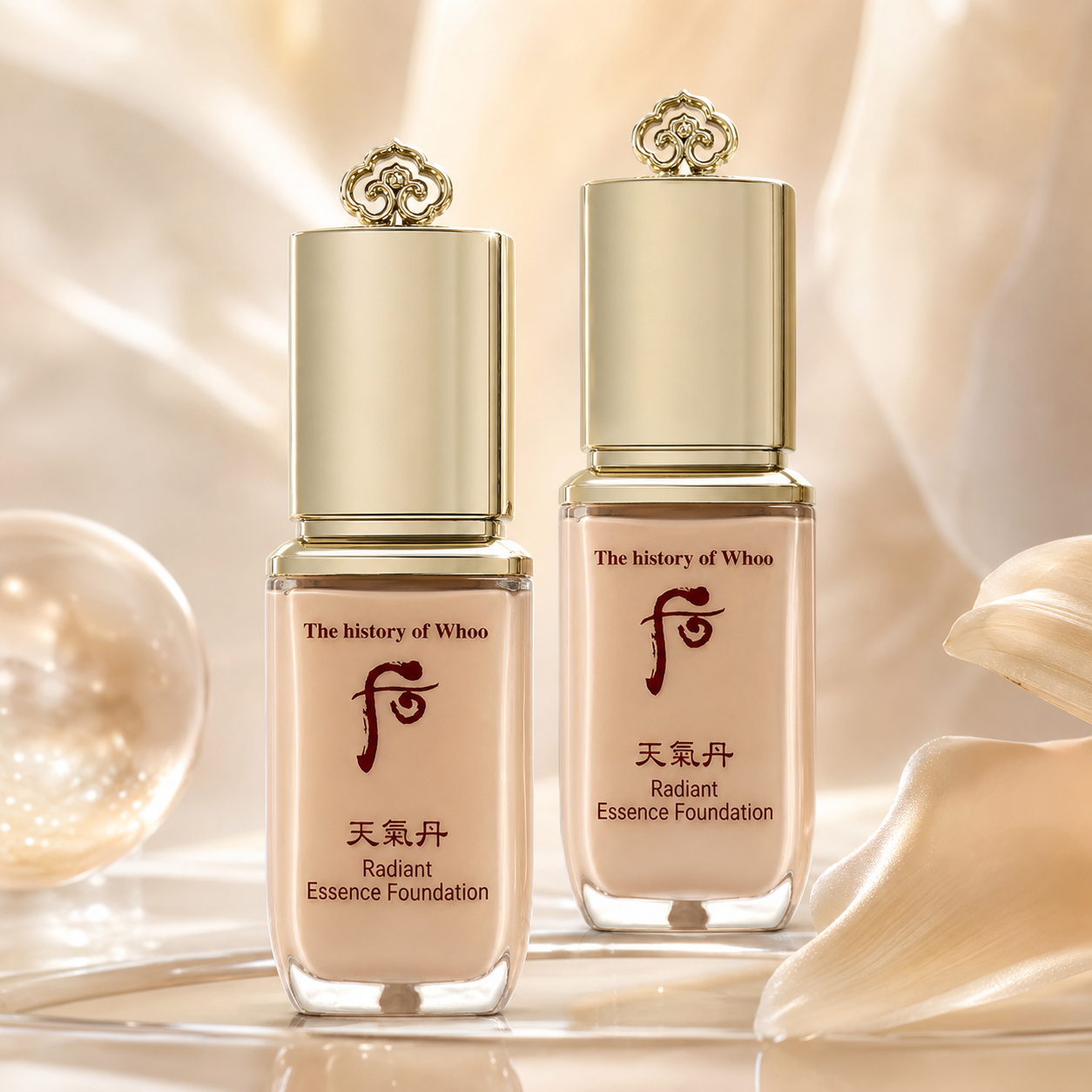 Whoo后光澤精華粉底液8ml（V1024）