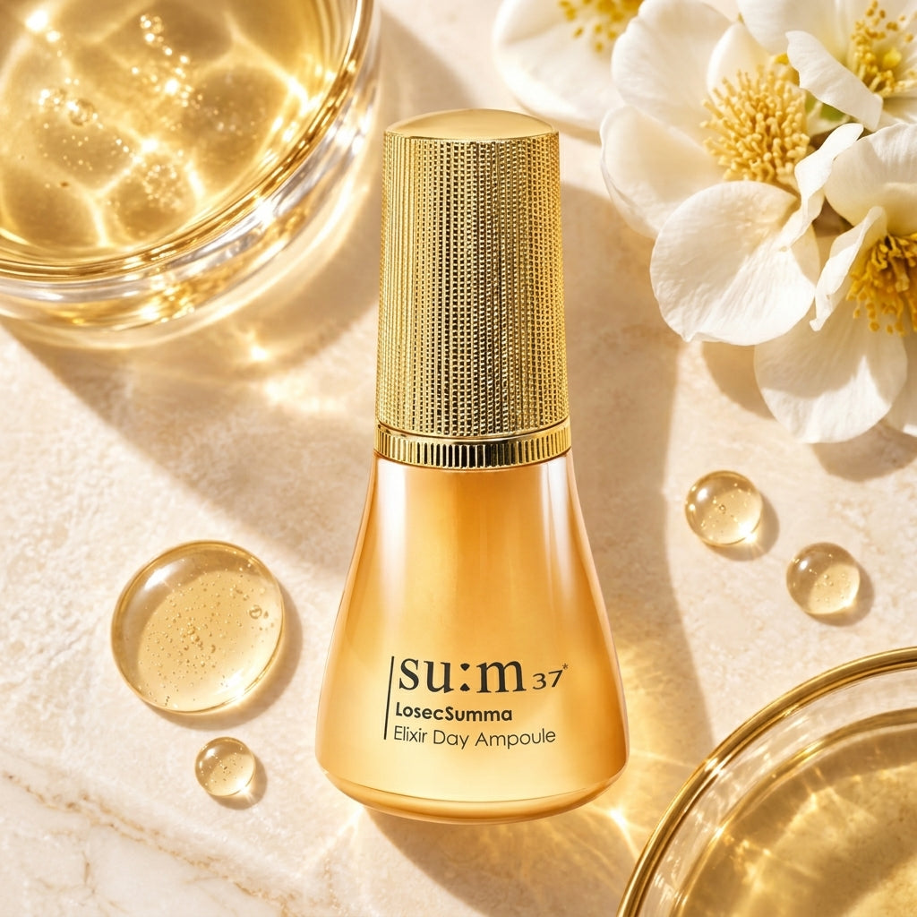 su:m37°甦秘 鎏金溯茫無痕純金日安瓶 10ml 短瓶（V2017）