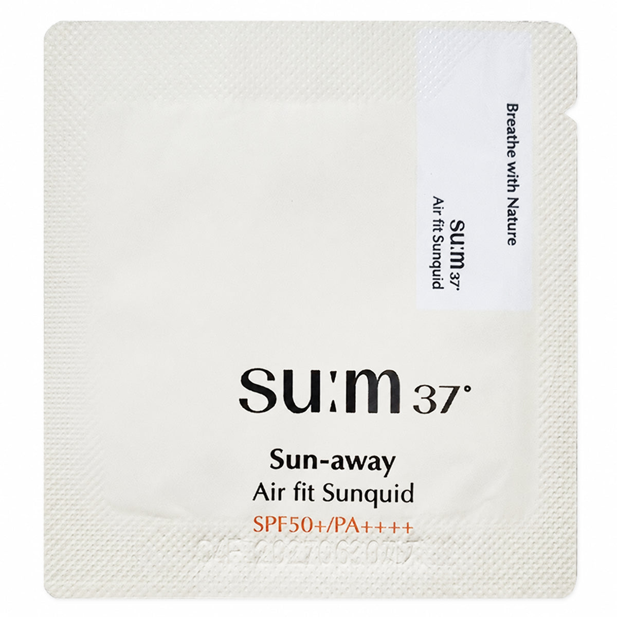 su:m37°甦秘 防曬Sun-away清涼水感空氣防曬霜1ml(60入)（V2056）