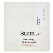 su:m37°甦秘 防曬Sun-away清涼水感空氣防曬霜1ml(60入)（V2056）