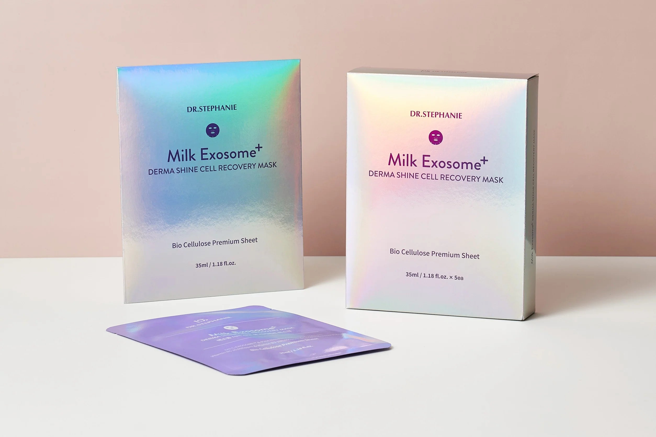 Dr. Stephanie Milk Exosome Derhma Shine Cell Recovery Mask (5 sheets/box) (P4067)