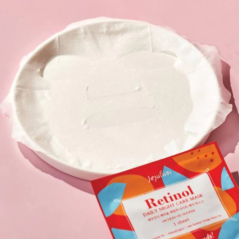Jejuindi Retinol Daily Night Care Mask (single sheet) (P4032)