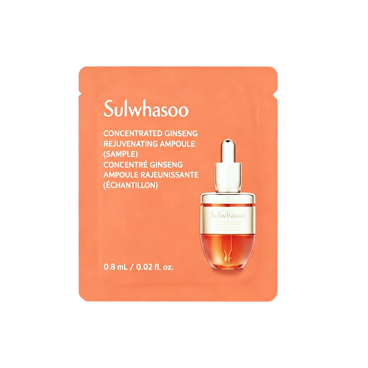 Sulwhasoo雪花秀 滋陰蔘縮時修護安瓶 0.8ml 24入（V0025）