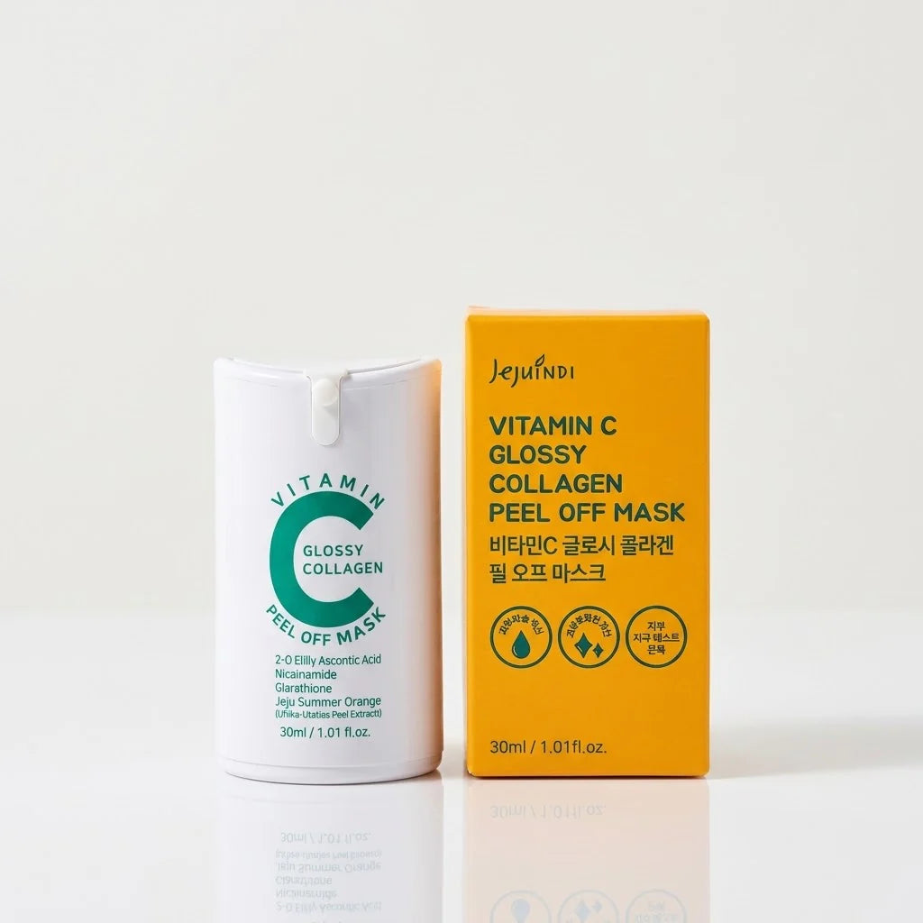Jejuindi Vitamin C Glossy Collagen Peel-Off Mask 30ml (P4034)