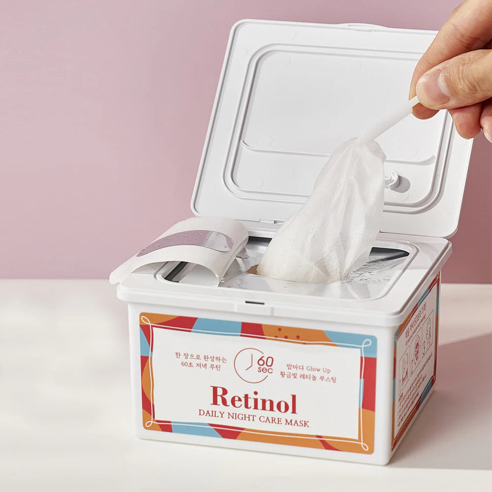 Jejuindi Retinol Daily Night Care Mask (30 sheets/box) (P4033)