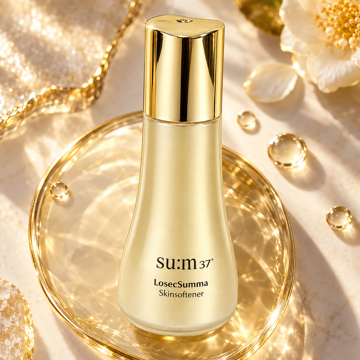 su:m37°甦秘 鎏金溯茫化妝水 20ml（V2005）