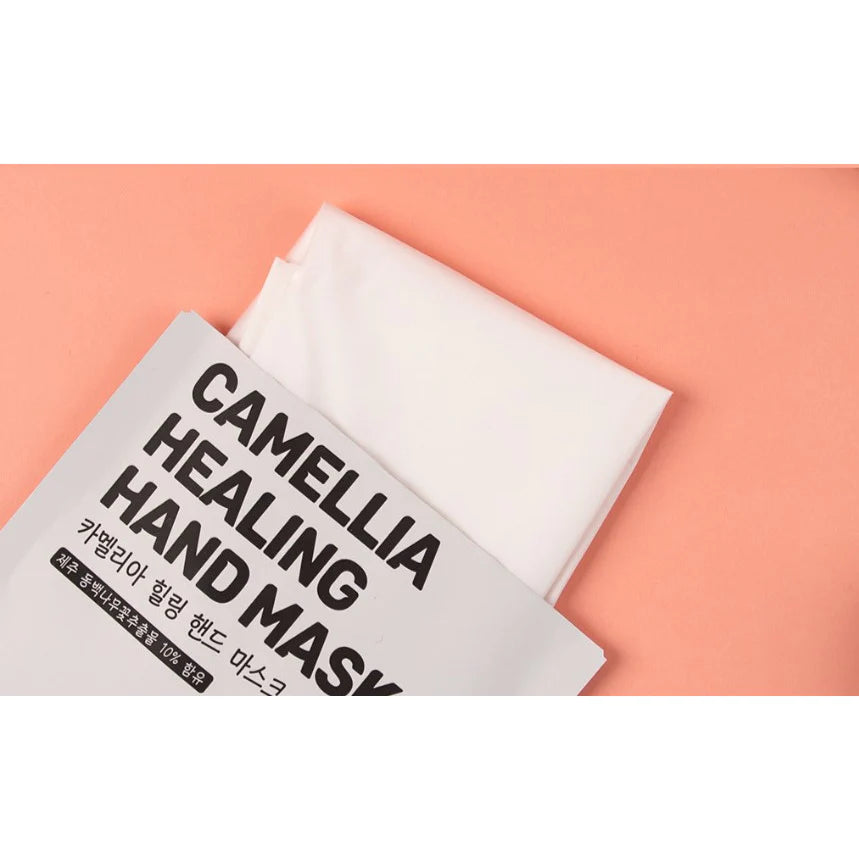 Jejuindi Camellia Healing Hand Mask 3 pairs (P3211)